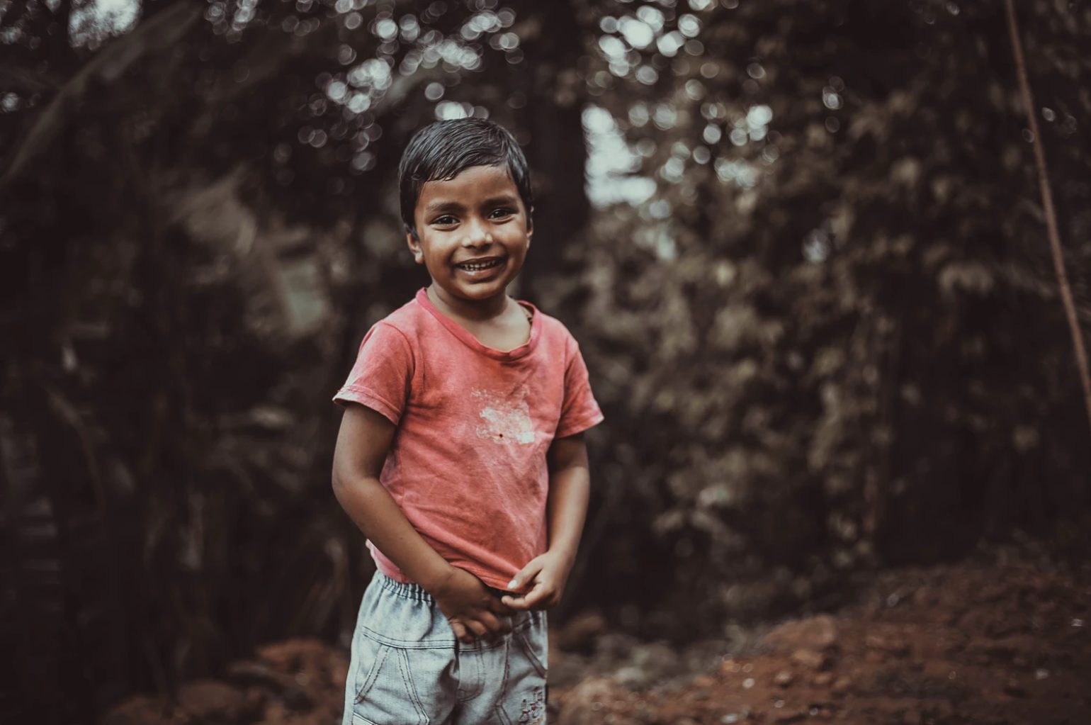 Toddler Smiling