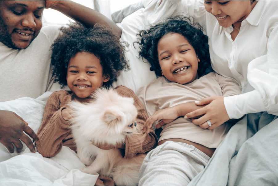 Smiling Family